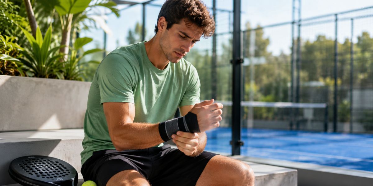 Polsblessure bij padel: oorzaken, symptomen en behandeling