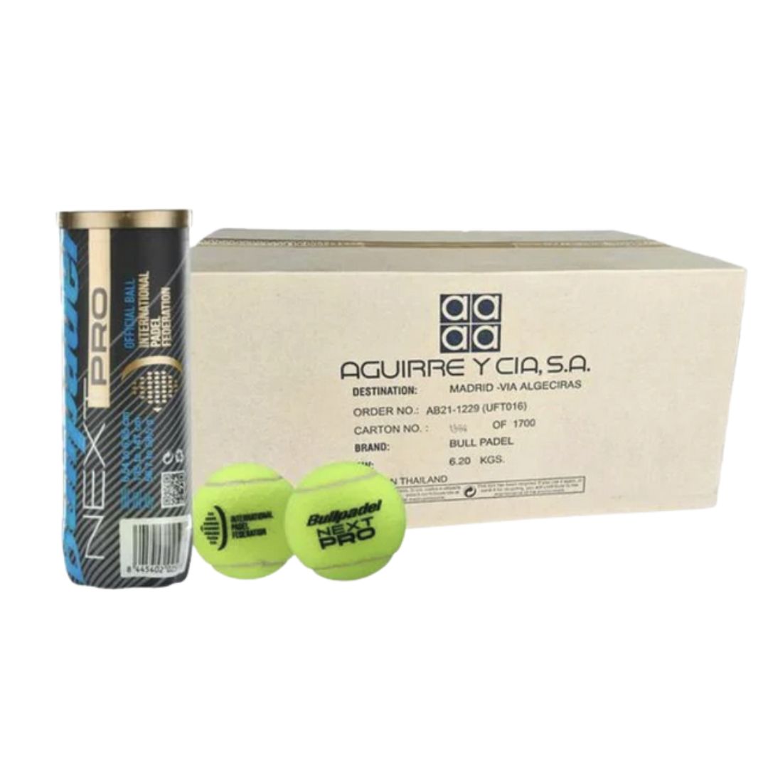 Bullpadel NEXT PRO Padel Ballen 24x 3 Stuks