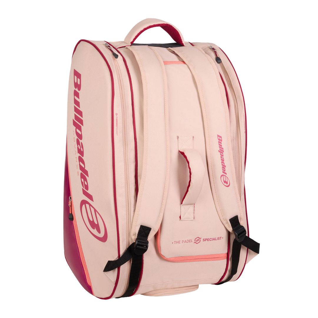 Bullpadel Advance Padel Rackettas Roze Beige