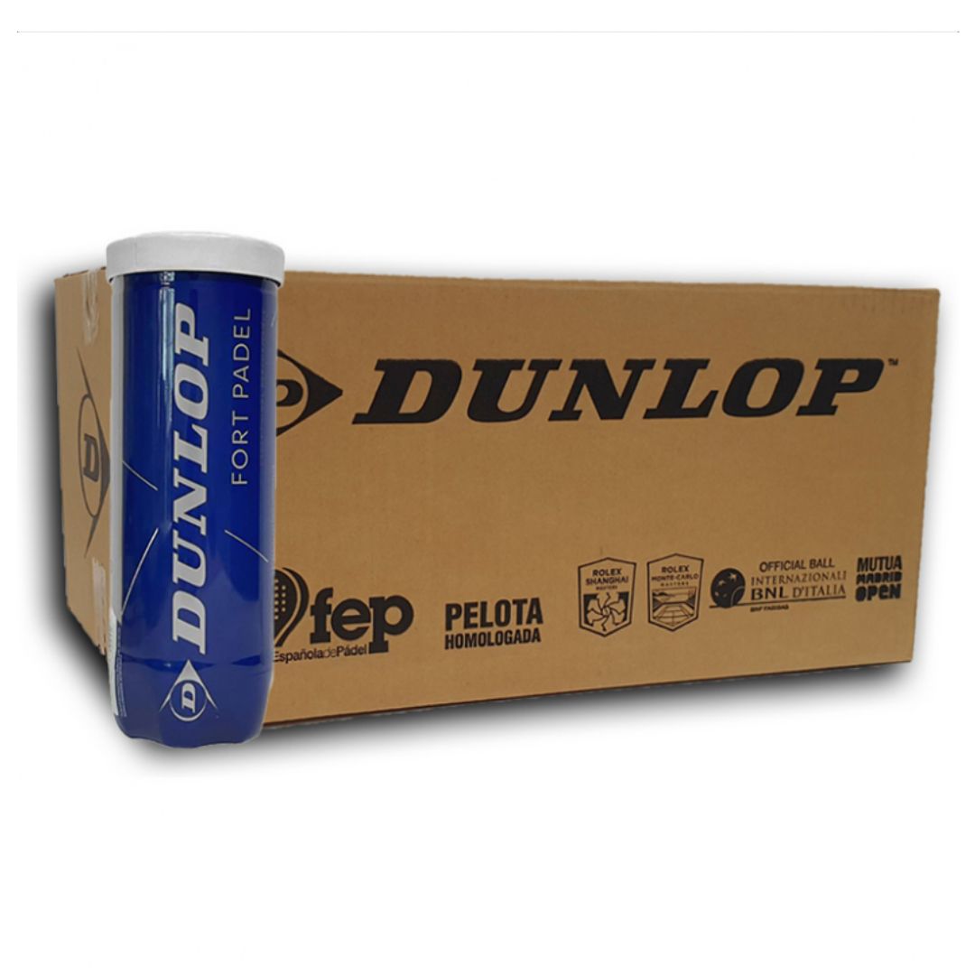 Dunlop FORT Padel Ballen 24x 3 Stuks