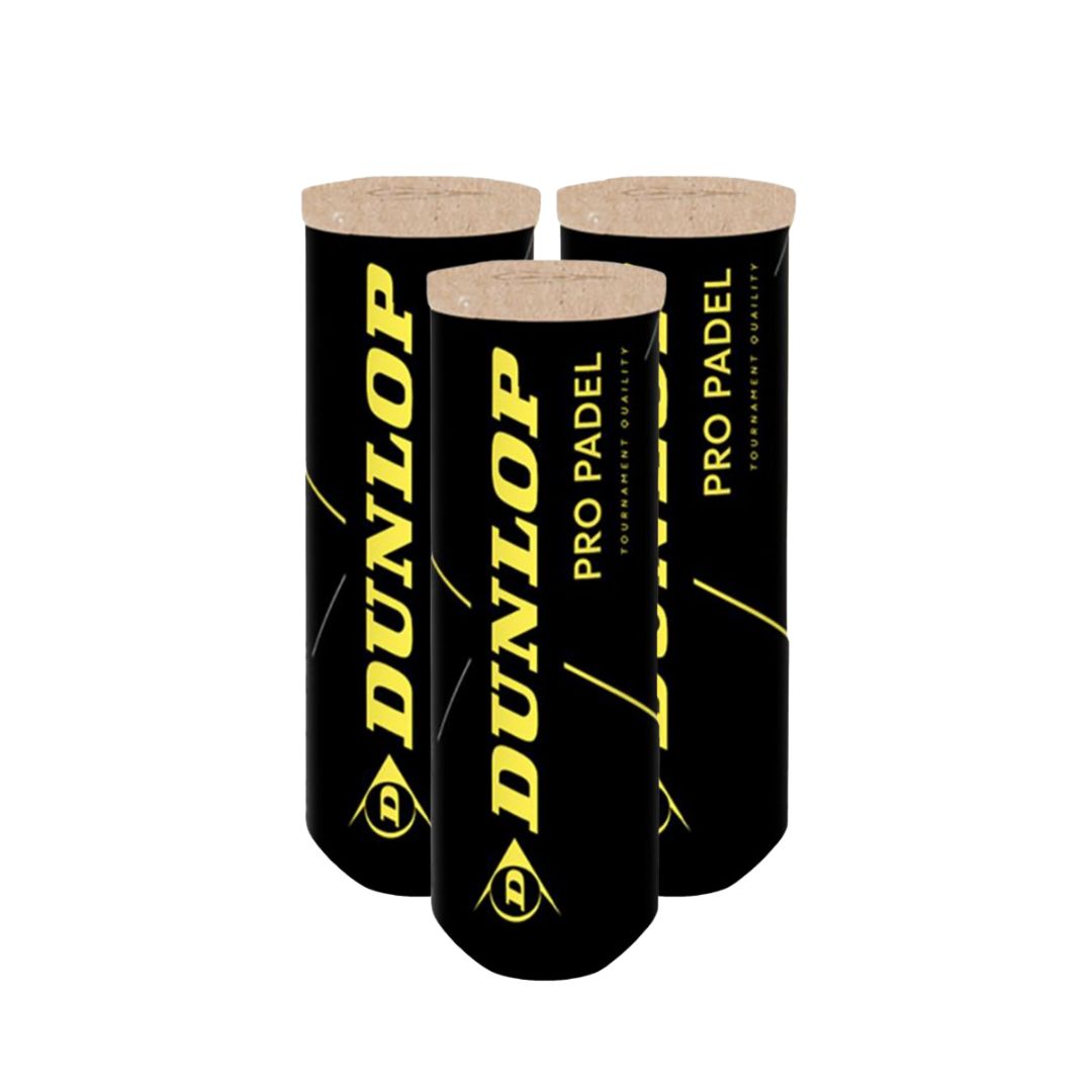 Dunlop PRO Padel Ballen 3x 3 Stuks