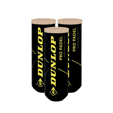 Dunlop PRO Padel Ballen 3x 3 Stuks