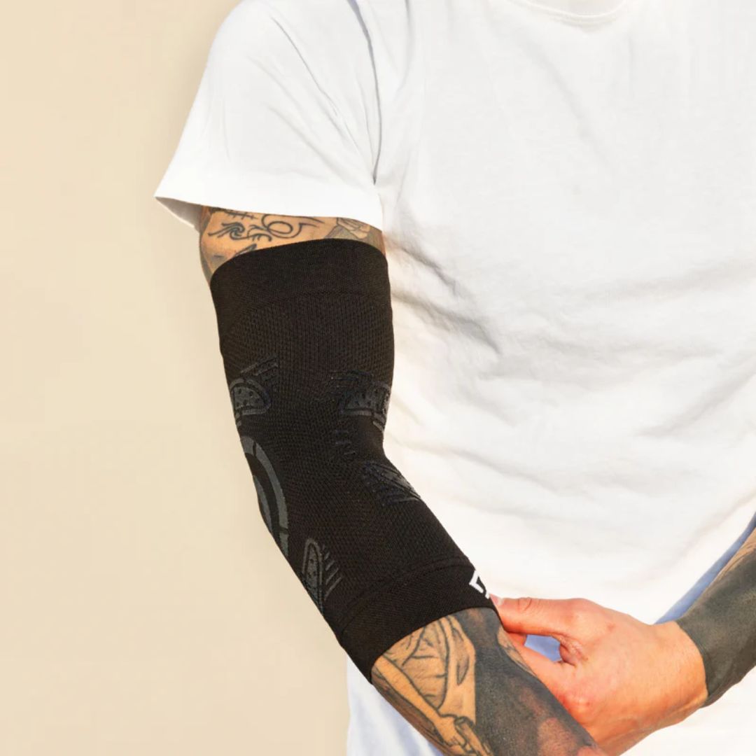 Floky Support Elleboogbrace Zwart
