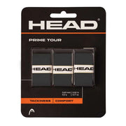 Head PRIME TOUR Overgrips Zwart 3 Stuks