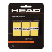 Head PRIME TOUR Overgrips Geel 3 Stuks