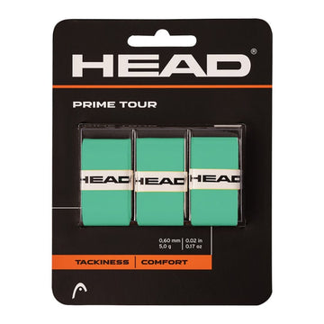 Head PRIME TOUR Overgrips Mint Groen 3 Stuks