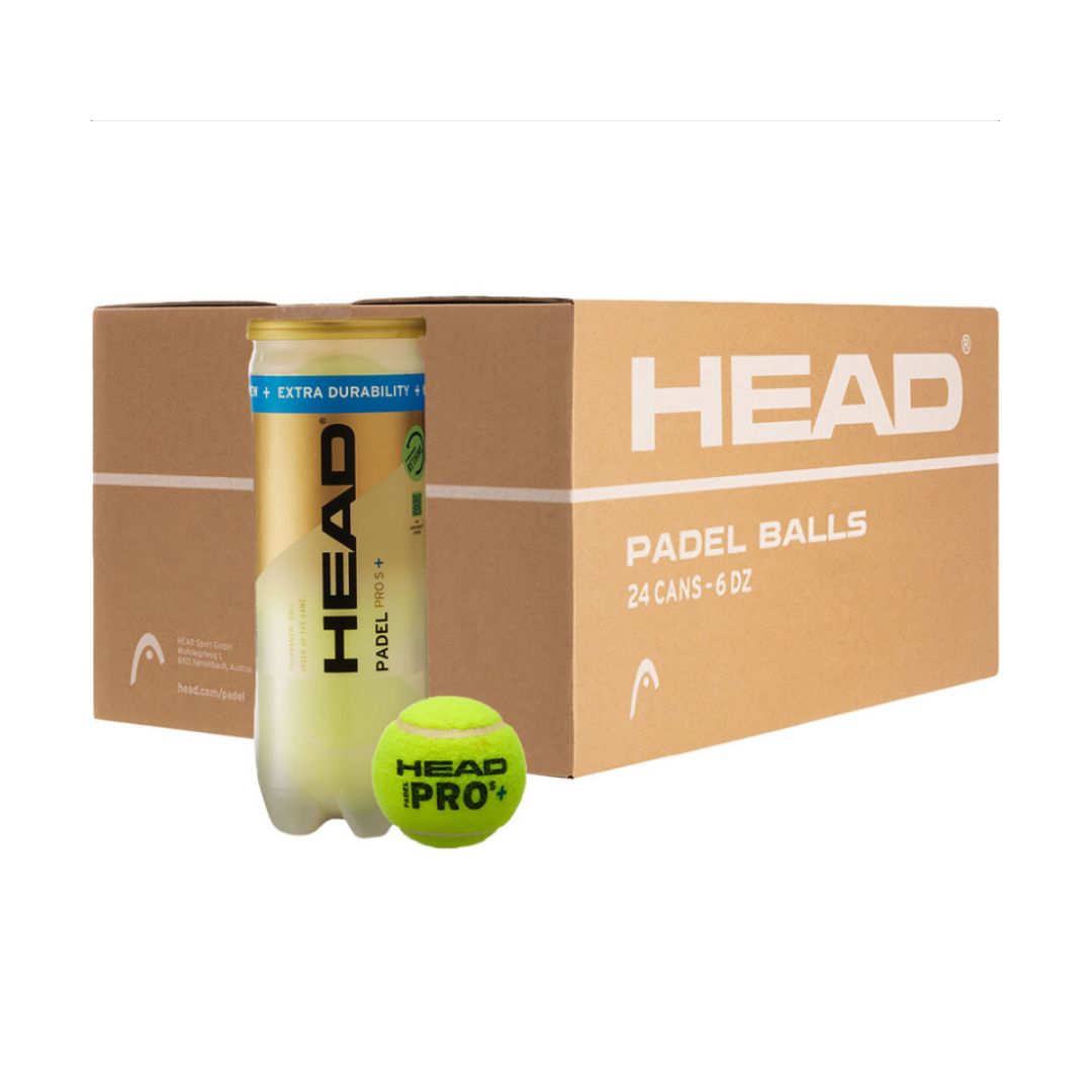 Head PRO S+ Padel Ballen 24x 3 Stuks