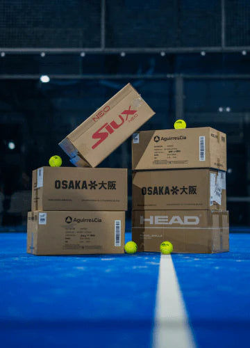 Doos padelballen