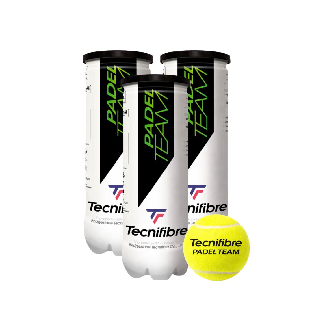 Tecnifibre TEAM Padel Ballen 3x 3 Stuks