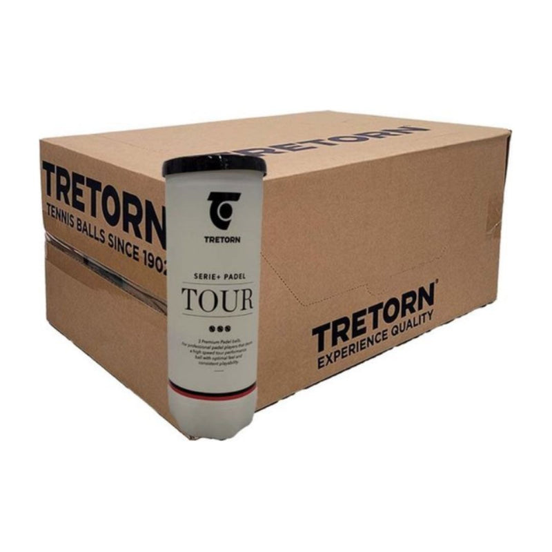 Tretorn SERIE+ TOUR Padel Ballen Doos 24 x 3 Stuks