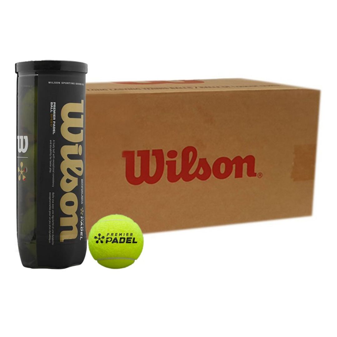 Wilson PREMIER SPEED Padel Ballen 24x 3 Stuks