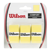Wilson Pro Comfort Overgrips Geel 3 Stuks