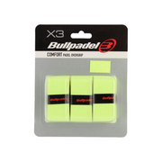 Bullpadel COMFORT Overgrips Neon Geel 3 Stuks